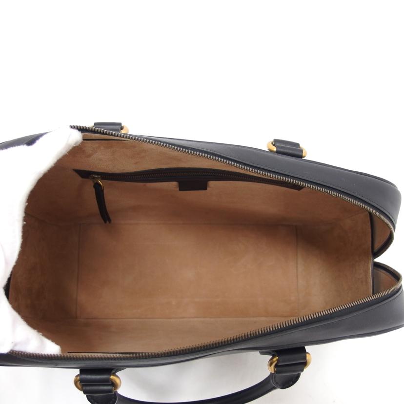 GUCCI グッチ/スネーク/レザーボストンバッグ/ブラック/450999//520***/ABランク/04