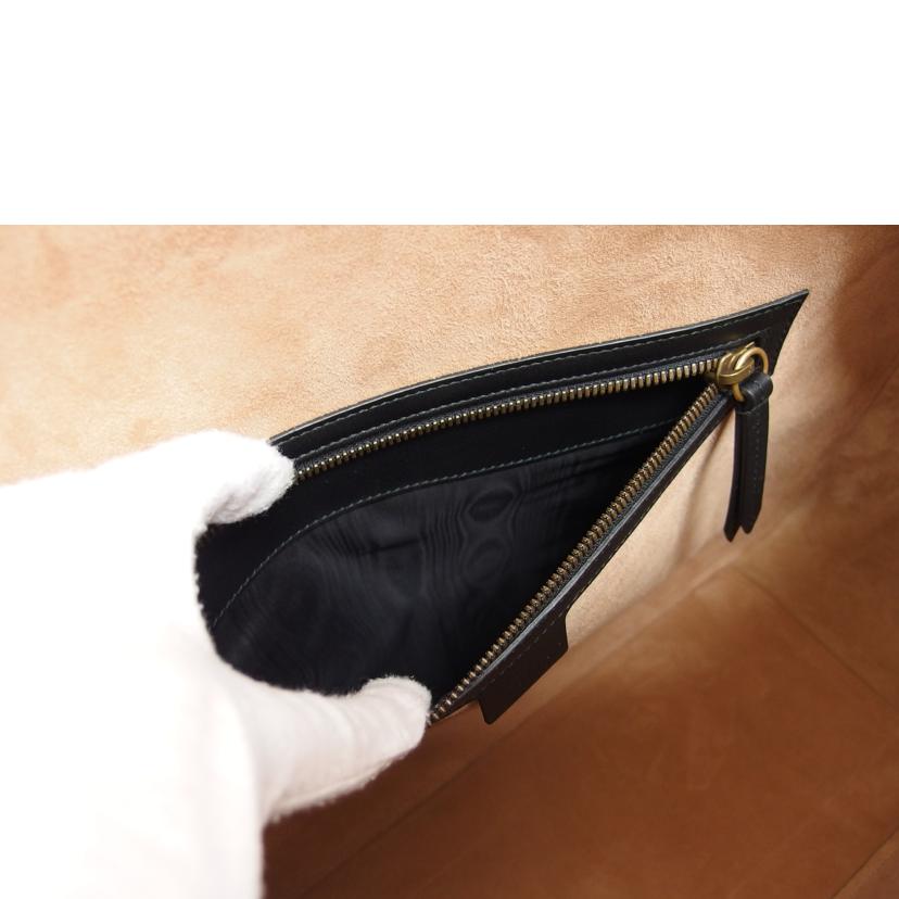 GUCCI グッチ/スネーク/レザーボストンバッグ/ブラック/450999//520***/ABランク/04