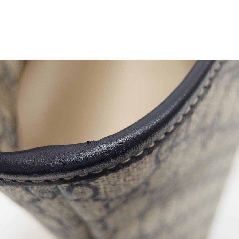 GUCCI グッチ/GGスプリーム/トートバッグ/ネイビー×ベージュ/211137//486***/Aランク/04