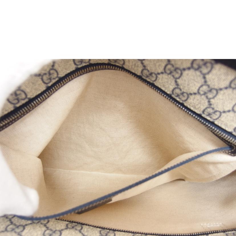 GUCCI グッチ/GGスプリーム/トートバッグ/ネイビー×ベージュ/211137//486***/Aランク/04
