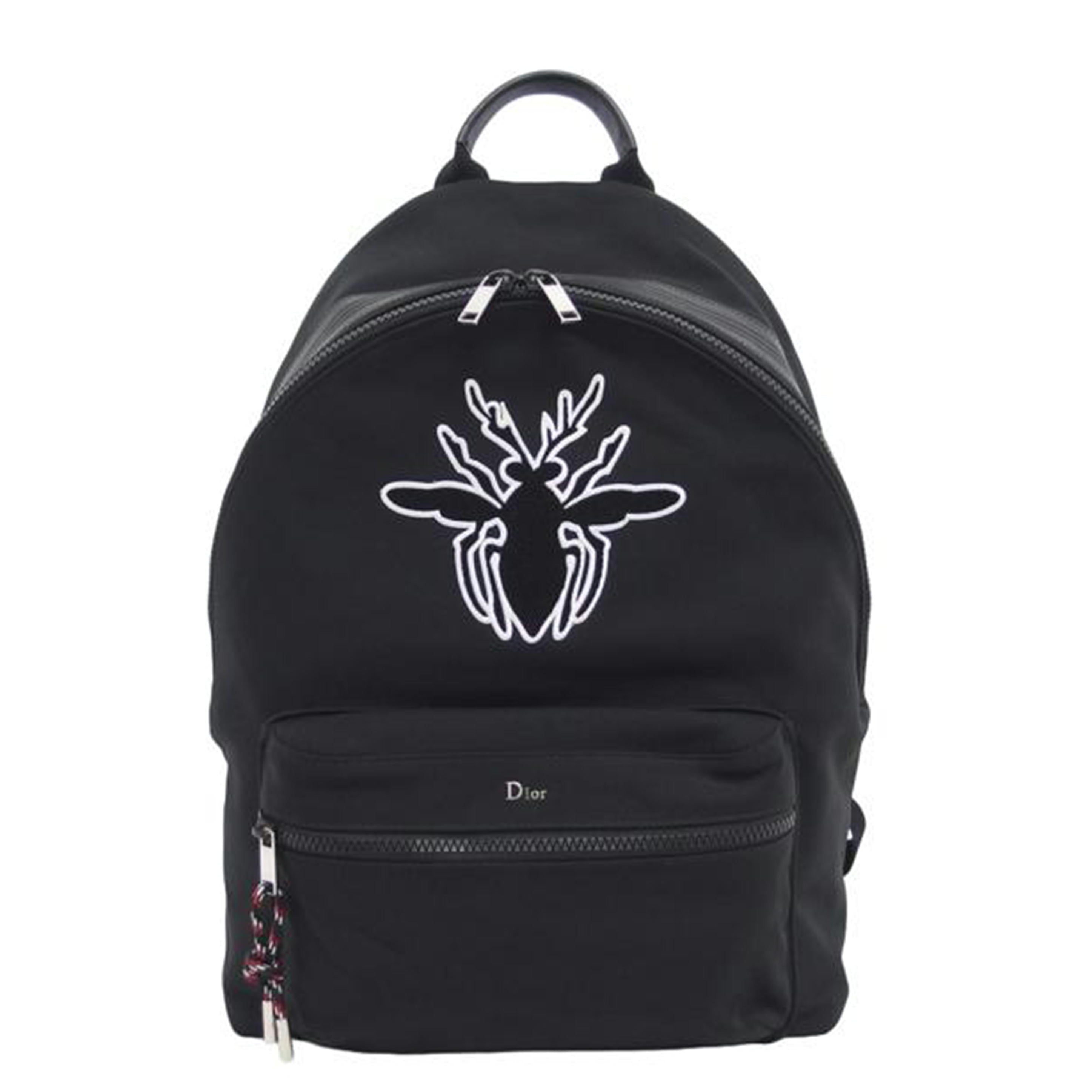 Dior HOMME ディオールオム/Bee/パッチRider/ナイロンリュック/ブラック/1PFBA064//23-*******/ABランク/04