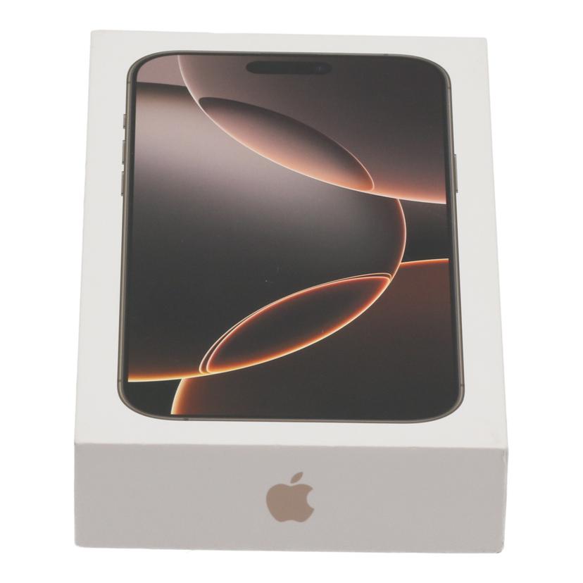 Apple SIMフリー アップル /iPhone16 Pro Max 256GB/NYWJ3J/A//DV7M9GQL6T/Aランク/09