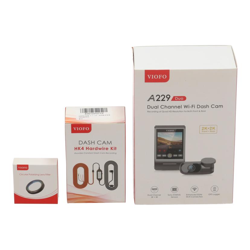 VIOFO ヴィオフォ/ドライブレコーダー/VIOFO A229Duo/A229 Duo//A2292241011715/Sランク/75