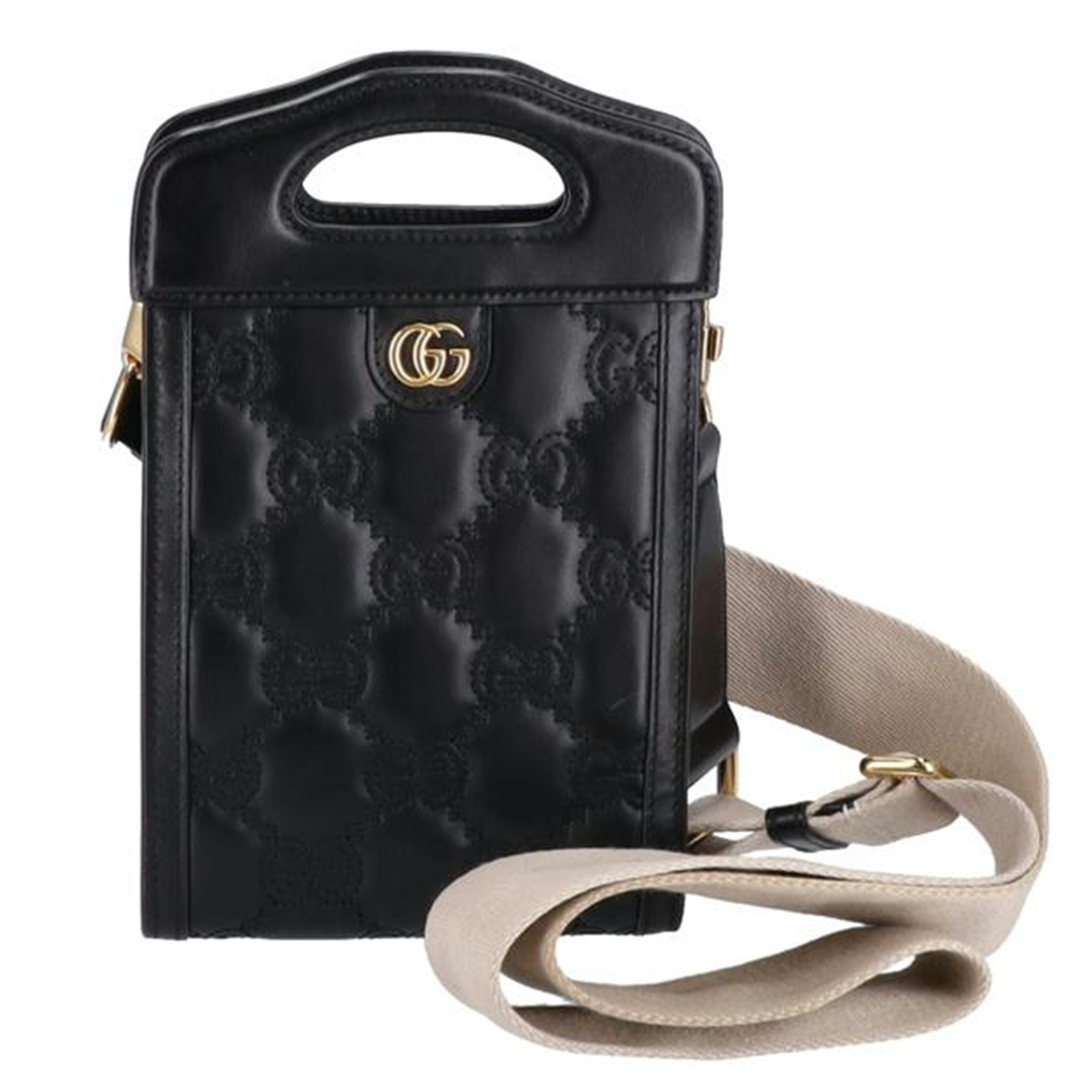 GUCCI グッチ/GGマトラッセ/ミニトップハンドル2WAYショルダー/723776//525***/ABランク/91