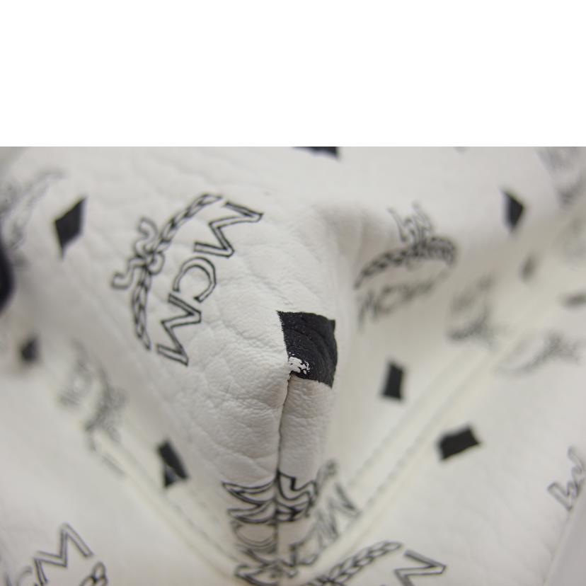 MCM エムシーエム/ロゴグラム/バックパック/ホワイト/MMK6SVE38WT001//Q70**/ABランク/04