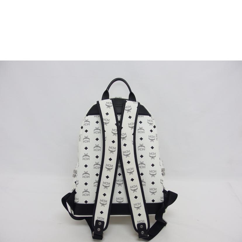 MCM エムシーエム/ロゴグラム/バックパック/ホワイト/MMK6SVE38WT001//Q70**/ABランク/04