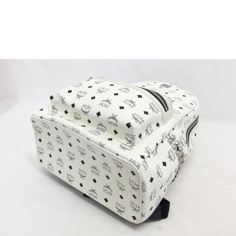 MCM エムシーエム/ロゴグラム/バックパック/ホワイト/MMK6SVE38WT001//Q70**/ABランク/04