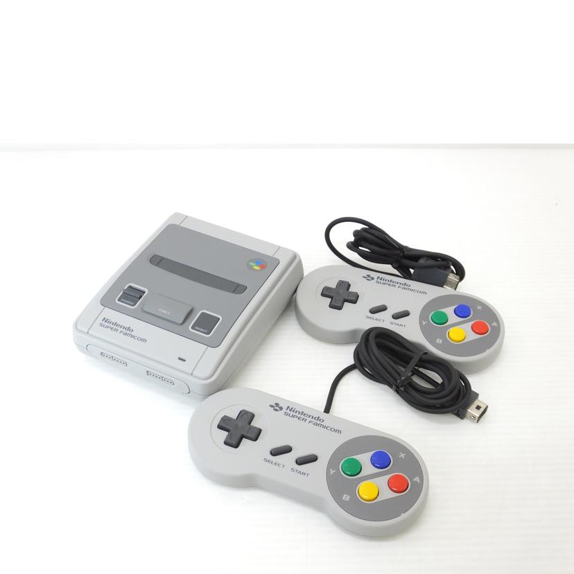 nintendo 任天堂/ニンテンドークラシックミニSFC本体/CLV-S-SHVF//SJE104970810/Bランク/88