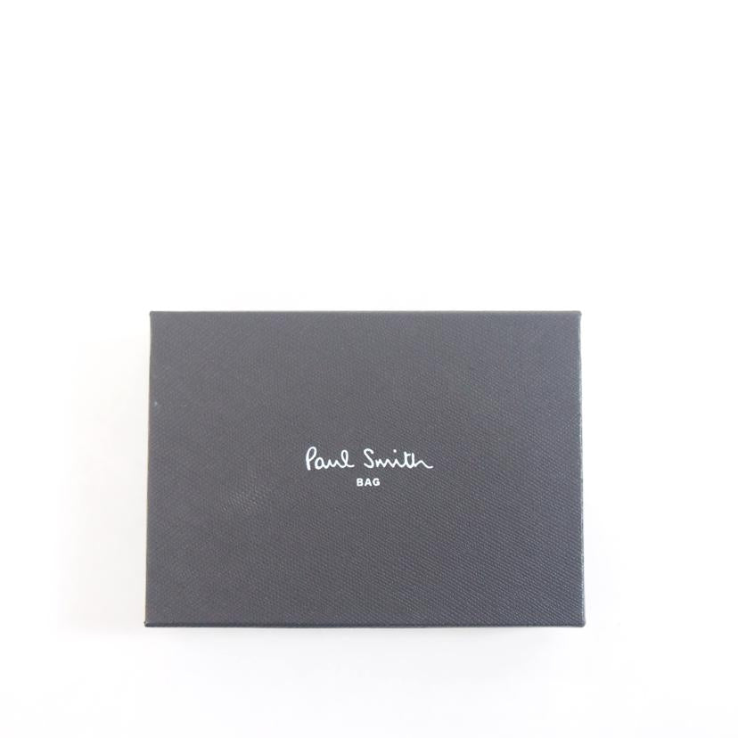 Paul Smith ポールスミス/Paul Smith マーケトリーストライプラビットカードケース//Sランク/71