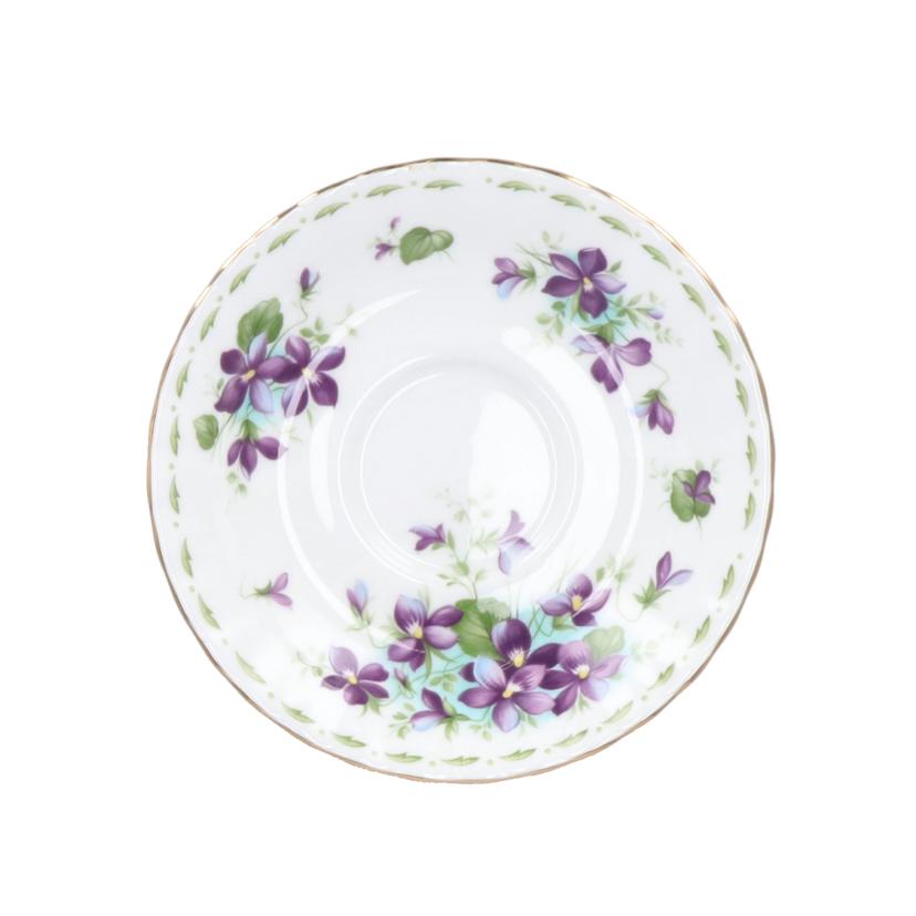 ROYAL ALBERT ロイヤル・アルバート/ティーカップ&ソーサー/February/VIOLETS//Aランク/75