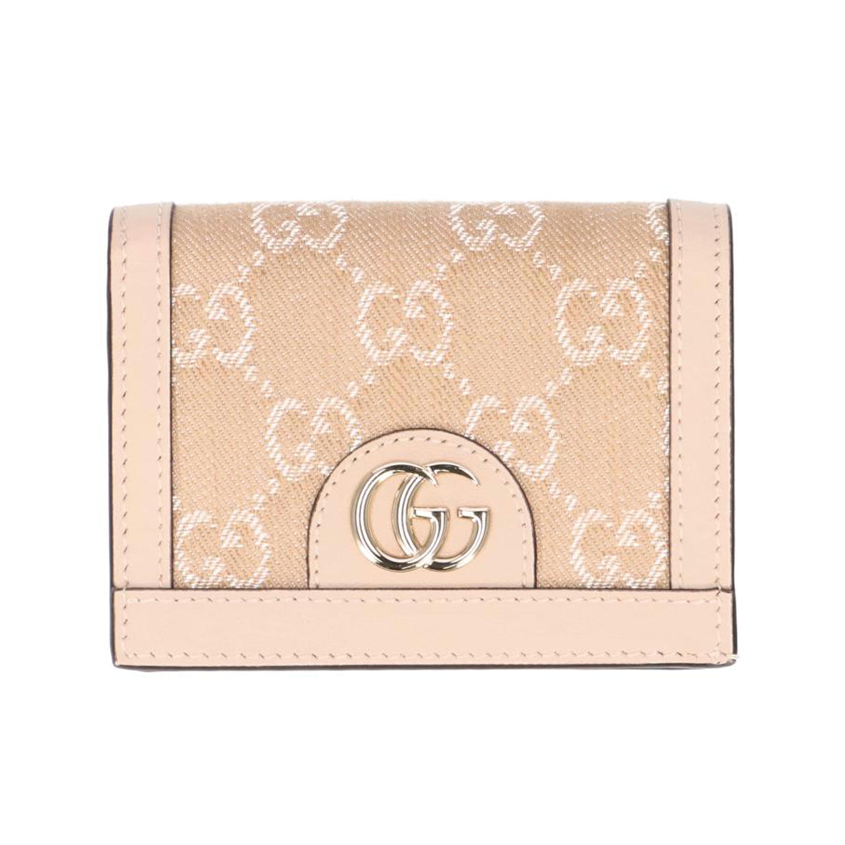 GUCCI グッチ/GGデニムキャンバス/オフディアコンパクトウォレット/523155//041*/SAランク/91