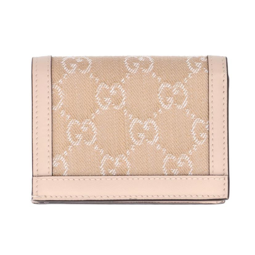 GUCCI グッチ/GGデニムキャンバス/オフディアコンパクトウォレット/523155//041*/SAランク/91