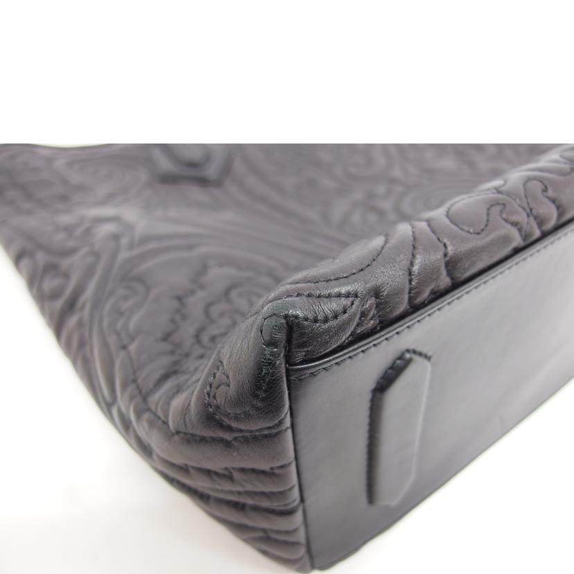 ETRO エトロ/ペイズリー/レザートートバッグ/ブラック//ABランク/04