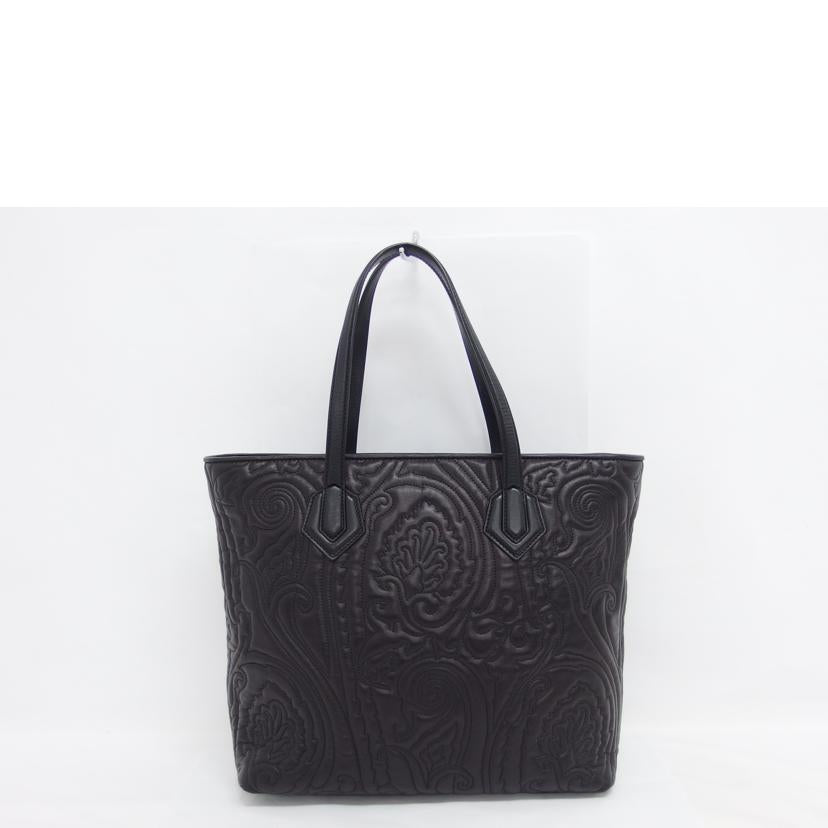 ETRO エトロ/ペイズリー/レザートートバッグ/ブラック//ABランク/04