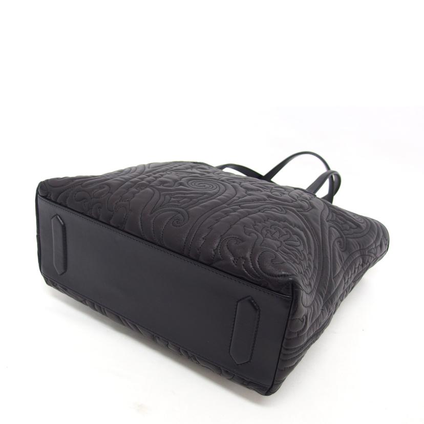 ETRO エトロ/ペイズリー/レザートートバッグ/ブラック//ABランク/04