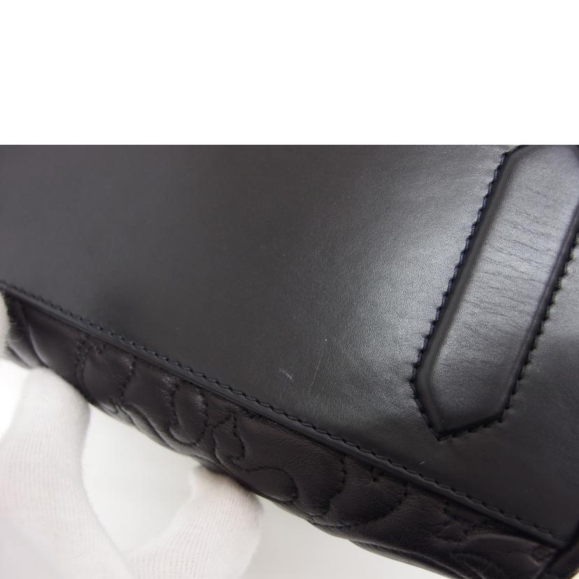 ETRO エトロ/ペイズリー/レザートートバッグ/ブラック//ABランク/04