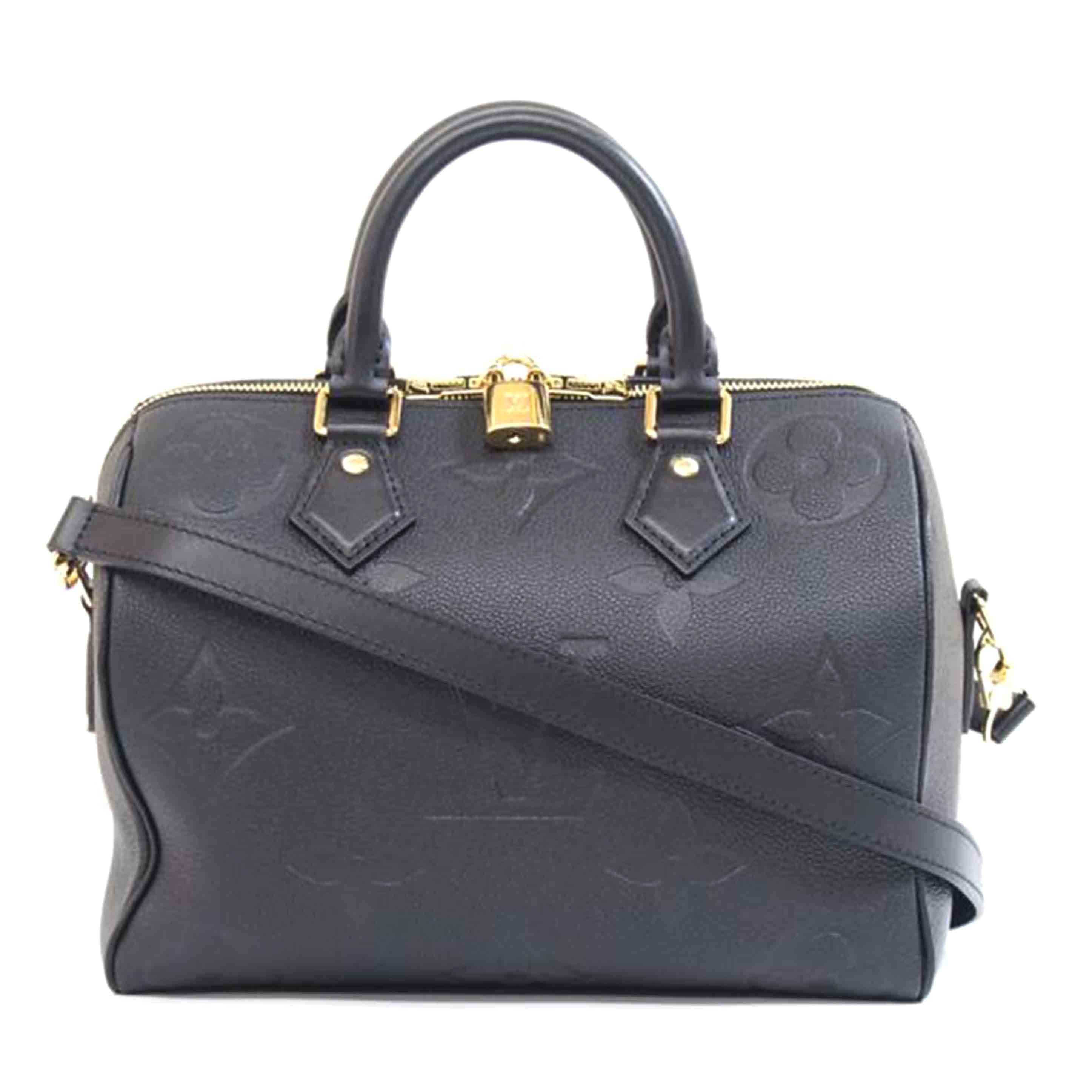 LOUIS VUITTON ルイヴィトン/スピーディ・バンドリエール 25 ノワール/モノグラム・アンプラント/M58951//RFI*/Aランク/71