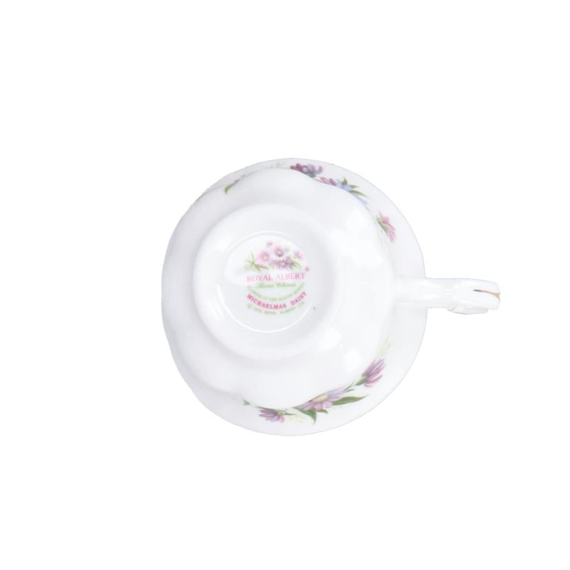 ROYAL ALBERT ロイヤル・アルバート/ティーカップ&ソーサー/September/MICHAELMAS DAISY//Aランク/75