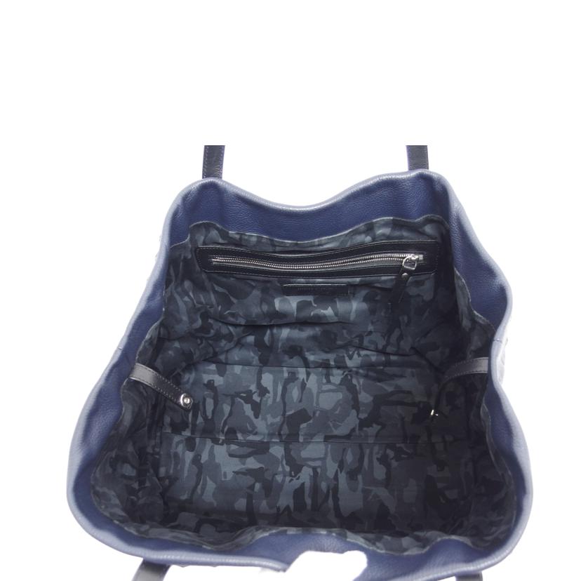 JIMMY CHOO ジミーチュウ/スターエンボス/レザートートバッグ/ネイビー//ABランク/04