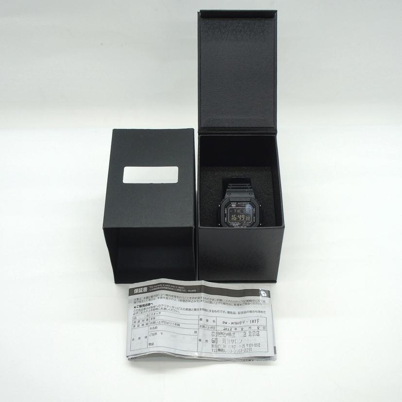 CASIO カシオ/G-CHOCK/スクエア/電波ソーラー/GW-M5610U-1BJF//202*****/Aランク/01