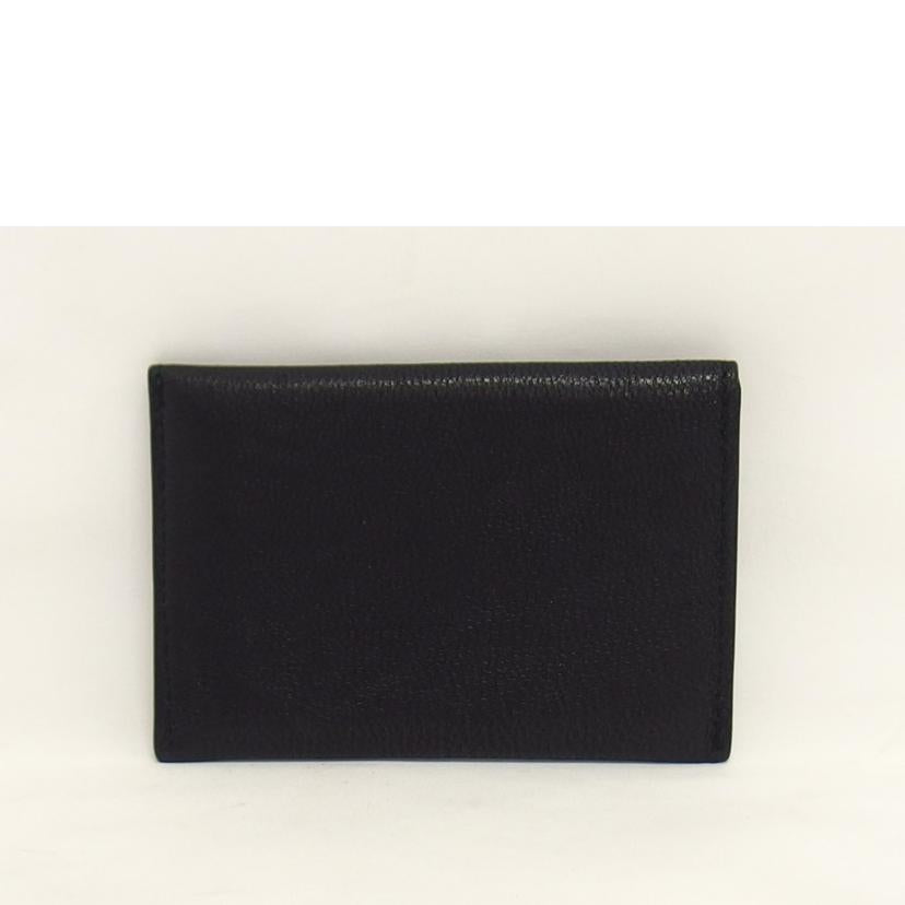 ALEXANDER McQUEEN アレキサンダーマクイーン/スカル/レザーカードケース/ブラック/275334//486430/ABランク/04