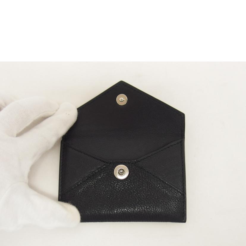 ALEXANDER McQUEEN アレキサンダーマクイーン/スカル/レザーカードケース/ブラック/275334//486430/ABランク/04