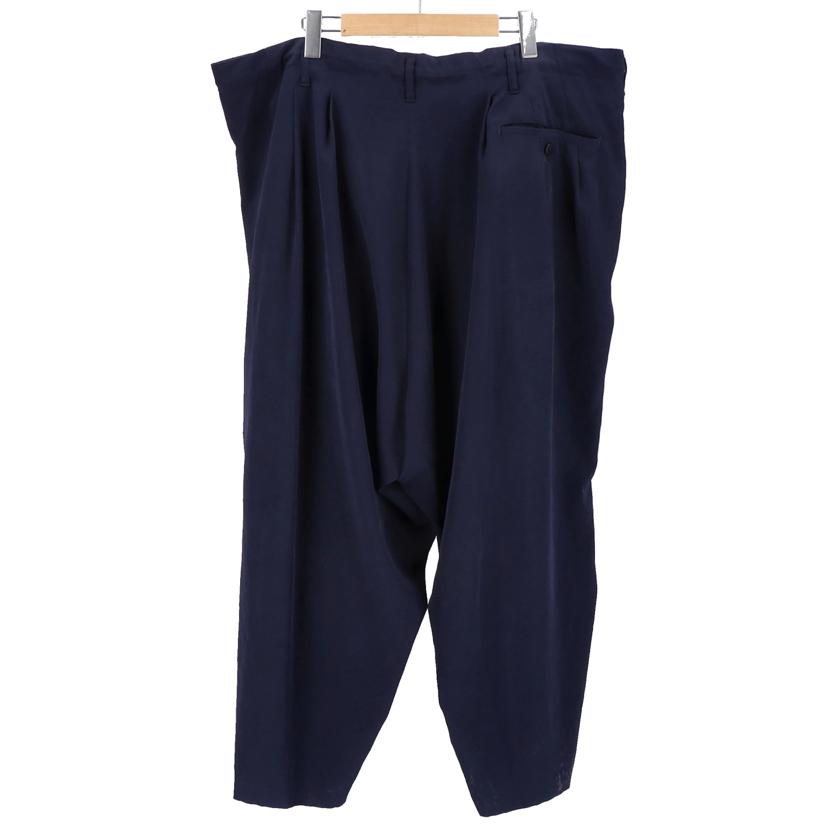 YOHJI YAMAMOTO ヨウジヤマモト/ 20SS スリータック デシン ワイドパンツ//HN-P29-500/ABランク/19