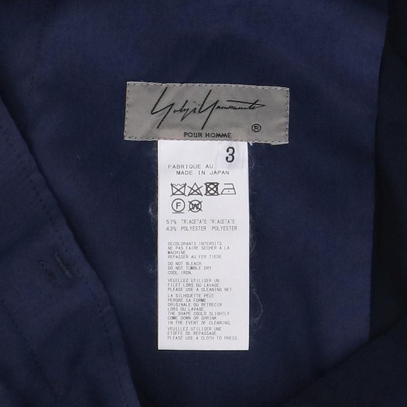 YOHJI YAMAMOTO ヨウジヤマモト/ 20SS スリータック デシン ワイドパンツ//HN-P29-500/ABランク/19