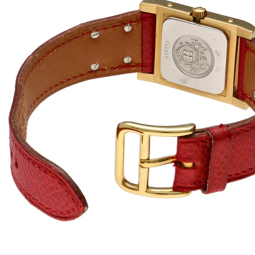 HERMES エルメス/メドール/ホワイト文字盤/レディース/クオーツ/ME1.201//744******/Aランク/24