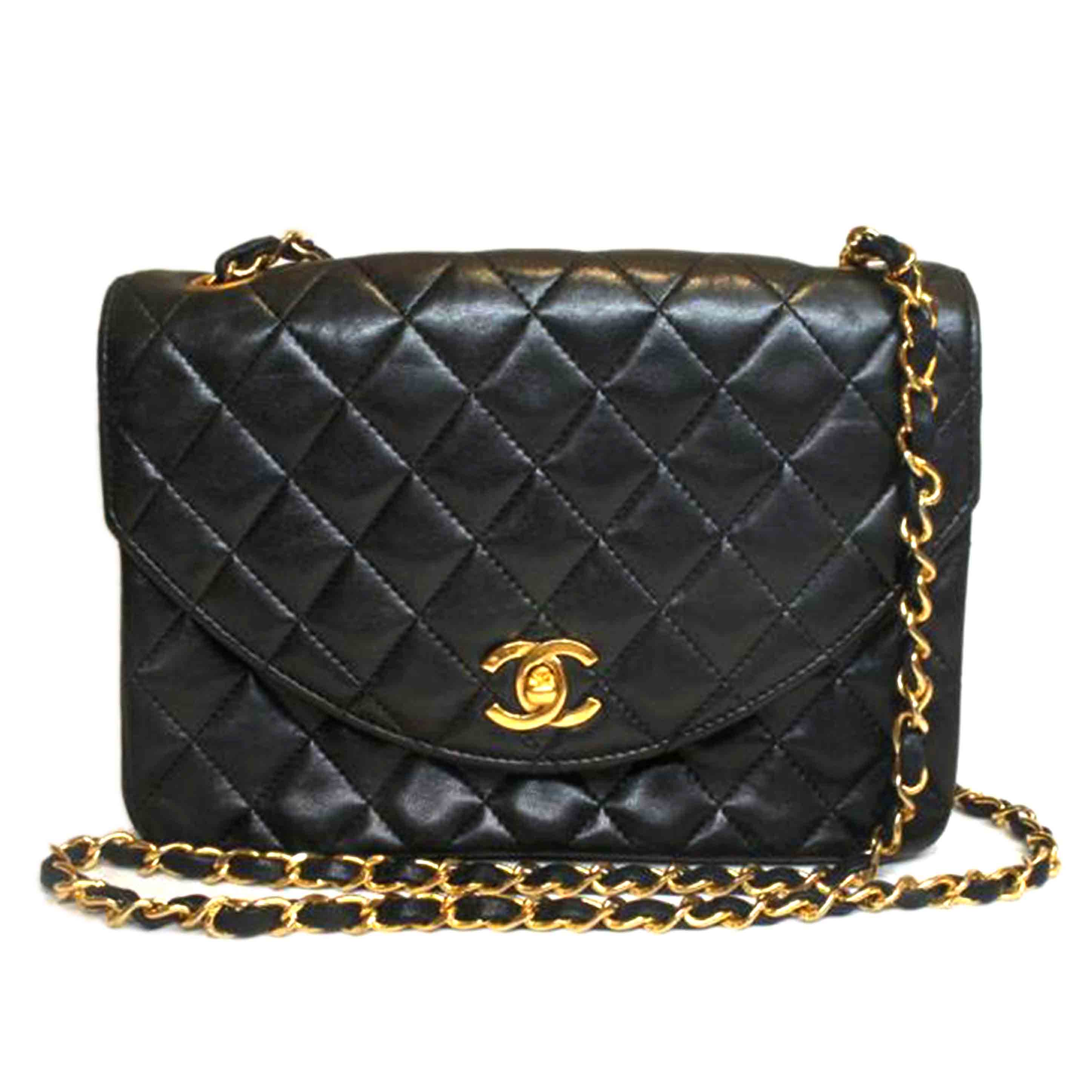 CHANEL シャネル/デカココマークラムスキンチェーンショルダーマトラッセ//310****/ABランク/92