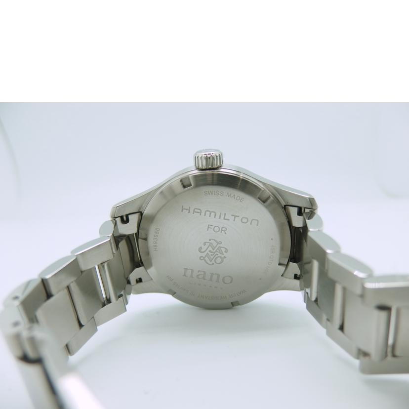 HAMILTON ハミルトン/カーキ・フィールド/ナノユニバースコラボ/オートマチック/H893050//ABランク/82