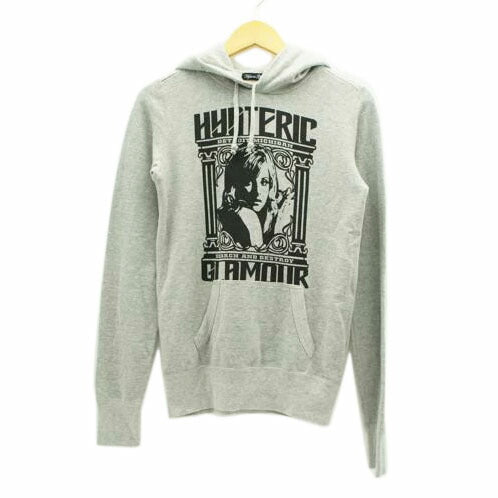 HYSTERIC GLAMOUR ヒステリックグラマー/HYSTERIC GLAMOUR ヒスガール ロゴ パーカー GR//ABランク/78