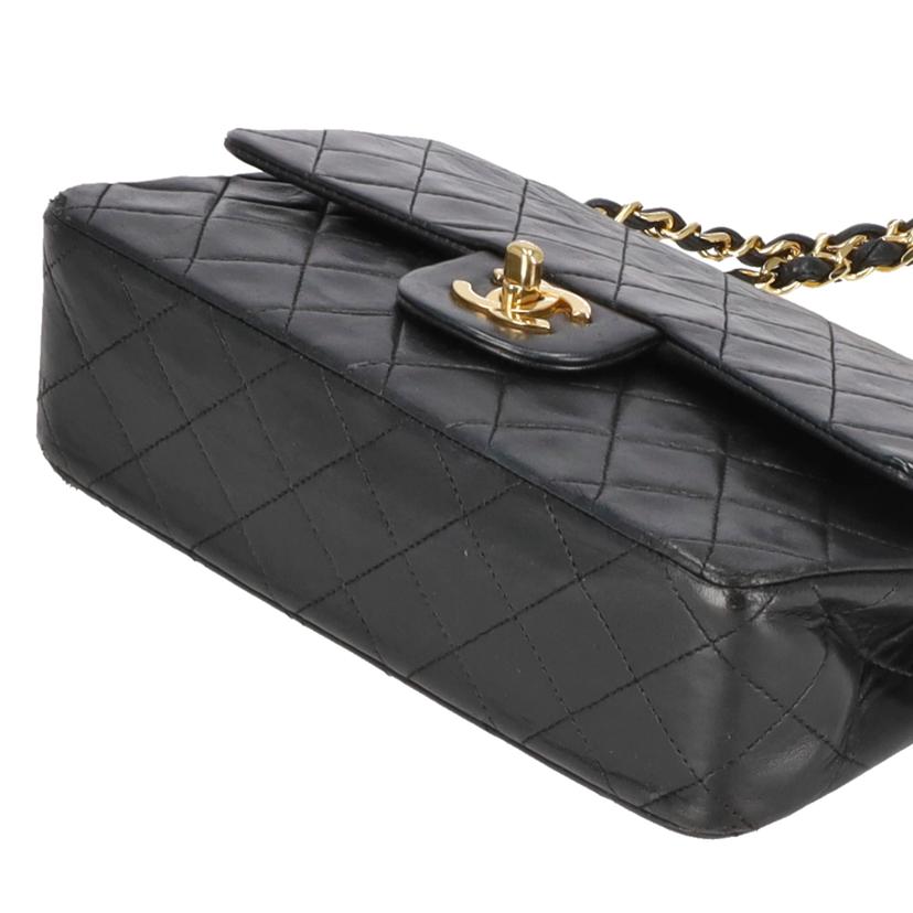 CHANEL/マトラッセ23 Wフラップ ラムスキン チェーンショルダー/A628//086****/Bランク/85