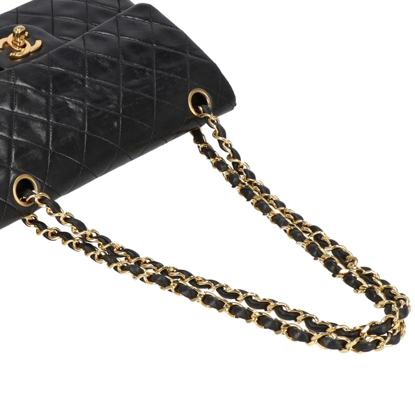 CHANEL/マトラッセ23 Wフラップ ラムスキン チェーンショルダー/A628//086****/Bランク/85