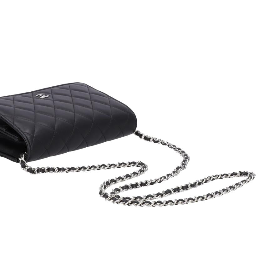 CHANEL シャネル/マトラッセラムスキンチェーンウォレット/AP0250//U91*****/Aランク/77