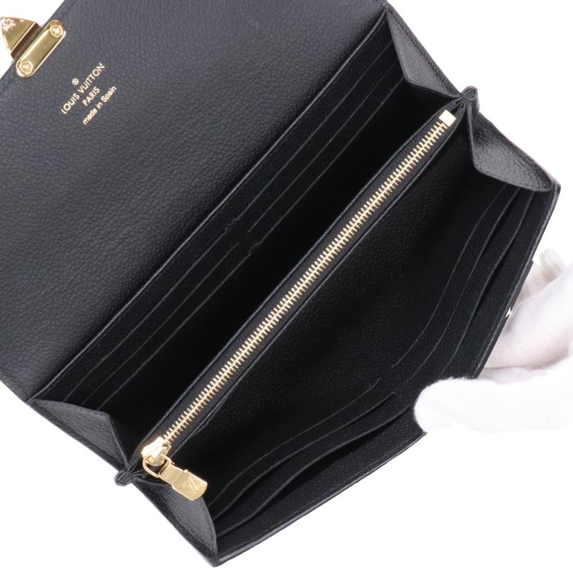 LOUIS VUITTON ルイ・ヴィトン/ポルトフォイユ・サラ メティス/アンプラント/ノワール/M82638//RFI****/ABランク/77