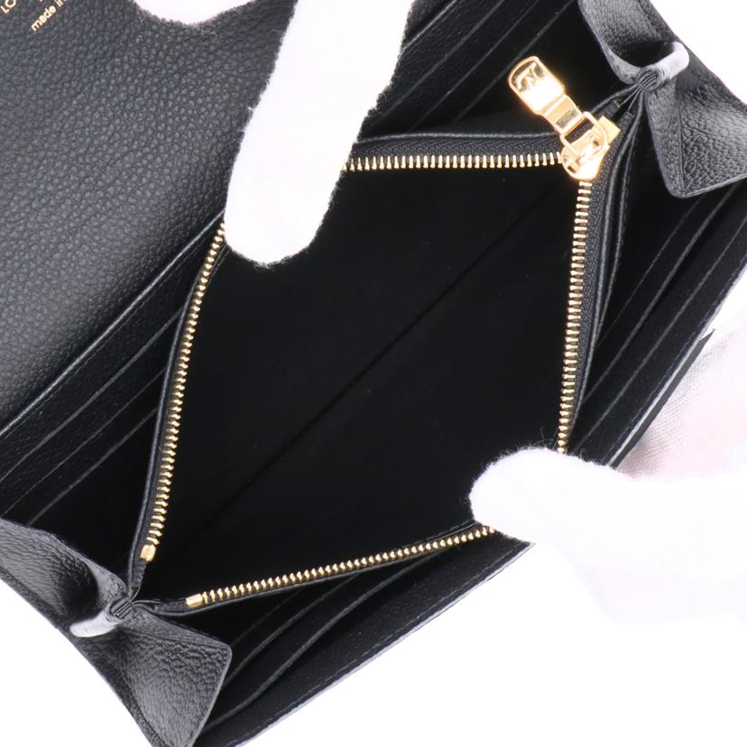 LOUIS VUITTON ルイ・ヴィトン/ポルトフォイユ・サラ メティス/アンプラント/ノワール/M82638//RFI****/ABランク/77