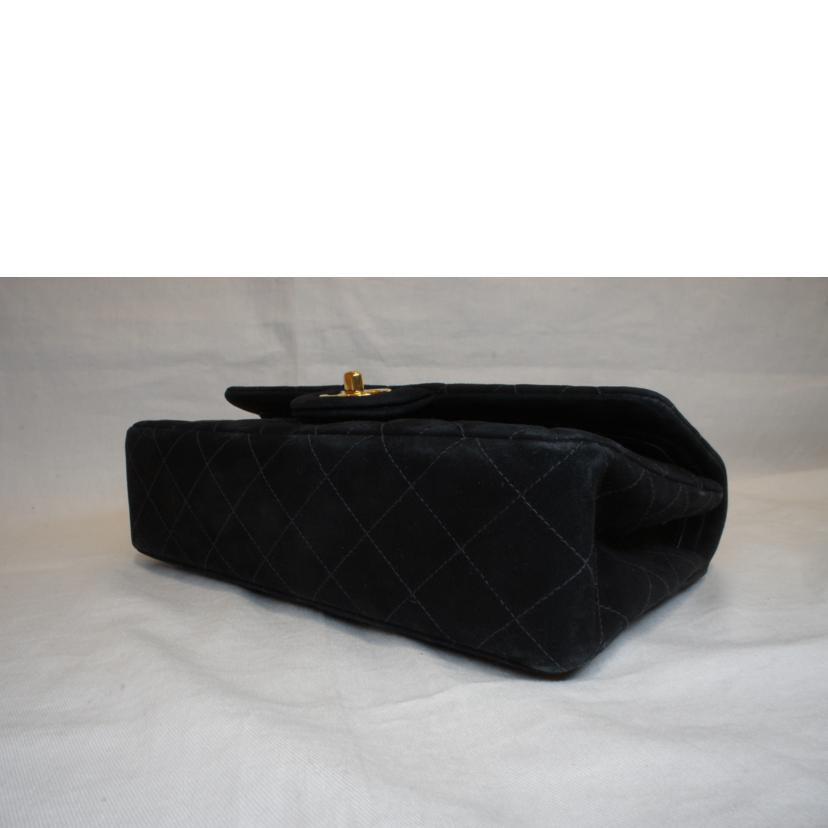 CHANEL シャネル/スウェードWフラップチェーンショルダー//498****/ABランク/92