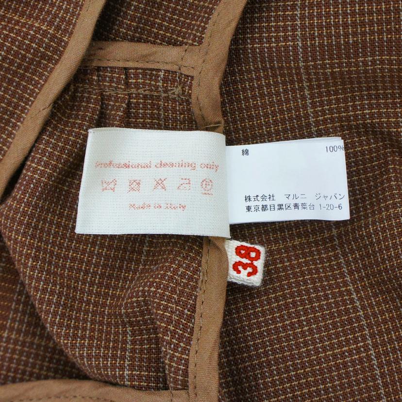 MARNI マルニ/MARNI コットンチェックコート//Aランク/19