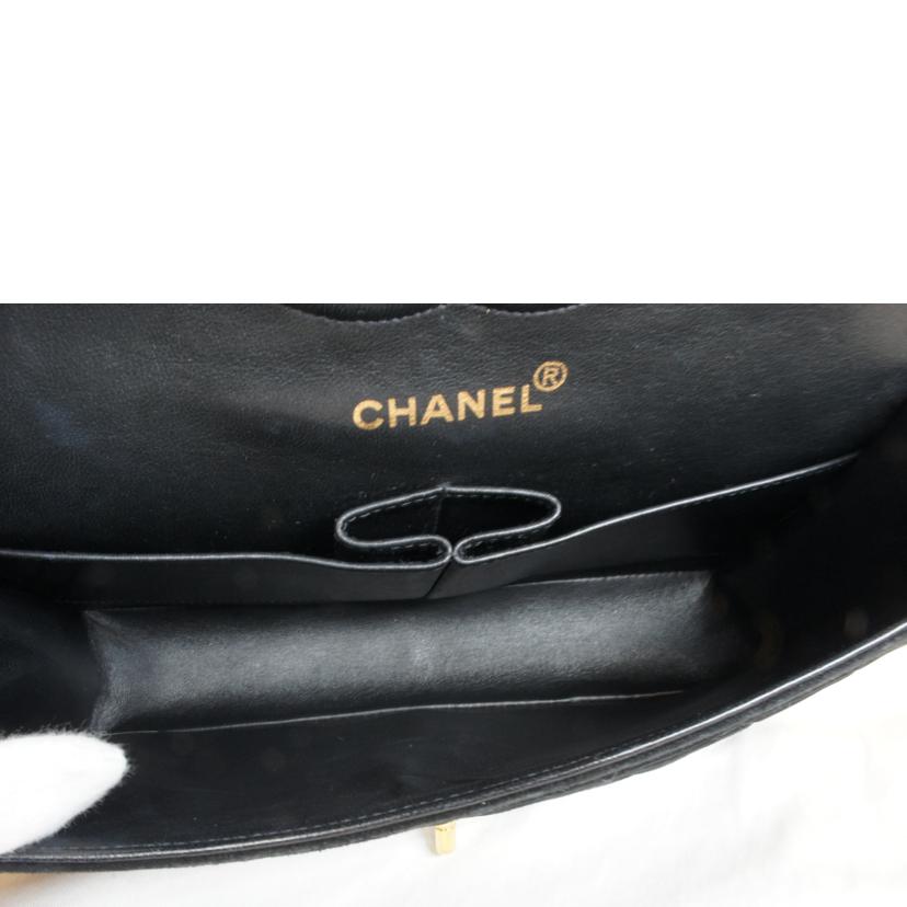 CHANEL シャネル/スウェードWフラップチェーンショルダー//498****/ABランク/92