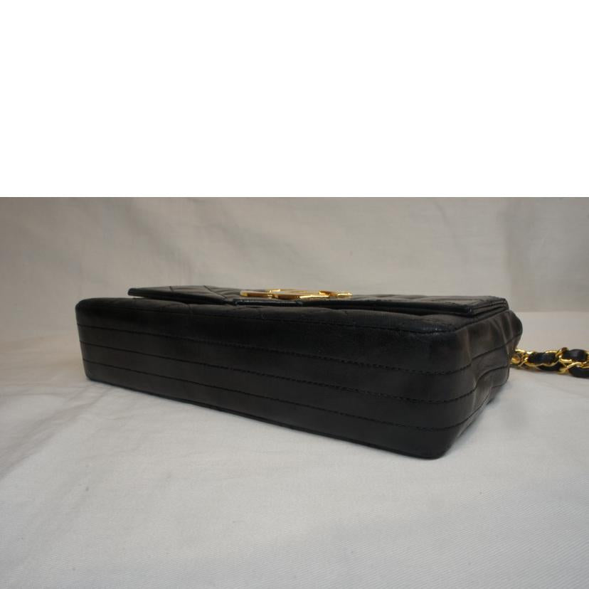 CHANEL シャネル/プッシュロックデカココマークマトラッセラムスキンGD金具//091****/ABランク/92