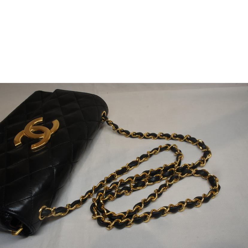 CHANEL シャネル/プッシュロックデカココマークマトラッセラムスキンGD金具//091****/ABランク/92