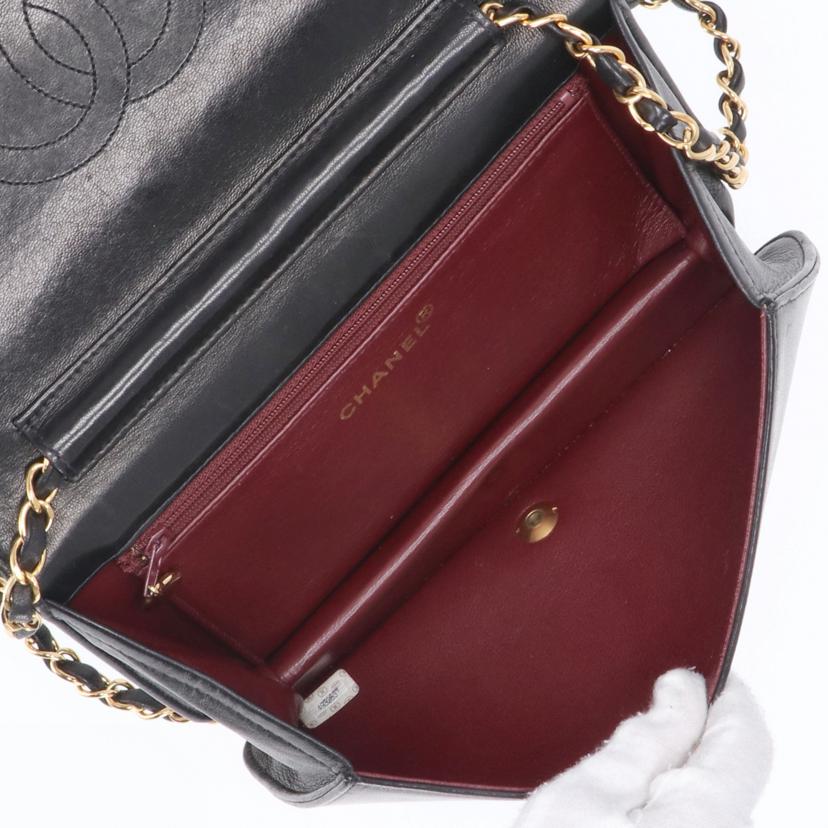 CHANEL/CHANEL フルフラッププッシュロックショルダー//ABランク/38