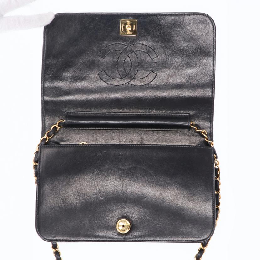 CHANEL/CHANEL フルフラッププッシュロックショルダー//ABランク/38