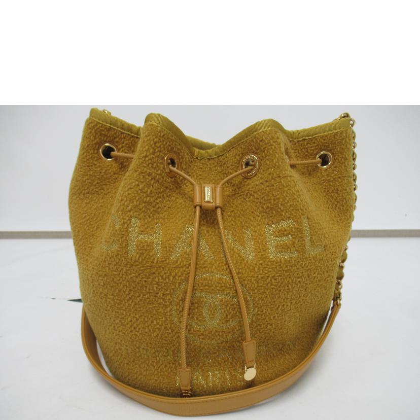 CHANEL/ドーヴィル バケットバッグ/A57536//281*****/Aランク/63