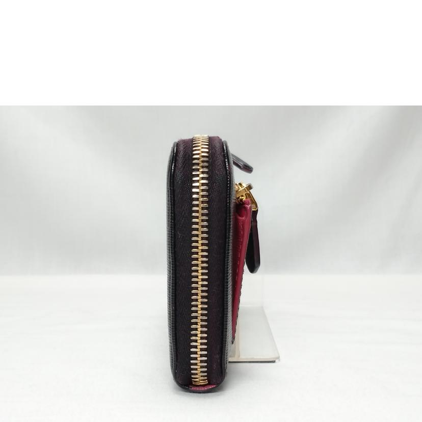 PRADA プラダ/VITELLO MOVE L字ファスナー長財布/1ML183//Bランク/52