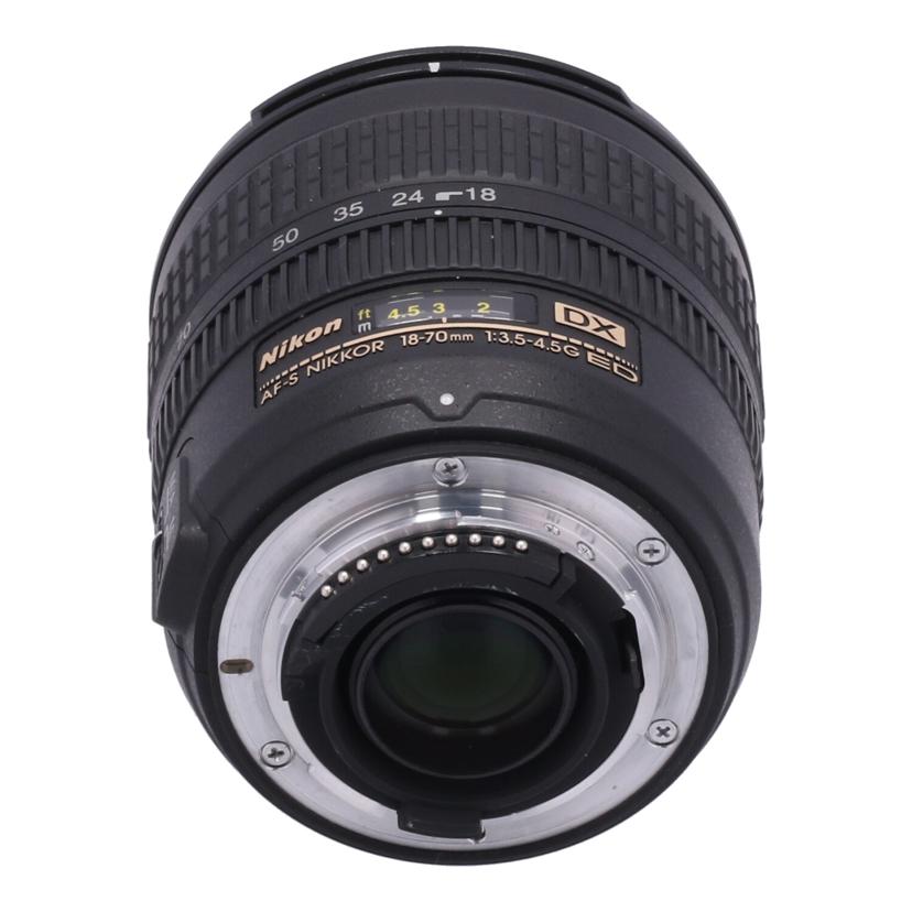 Nikon ニコン /交換レンズ/18-70mm/AF-S DX 18-70mm f3.5-4.5G ED //4107842/Bランク/05