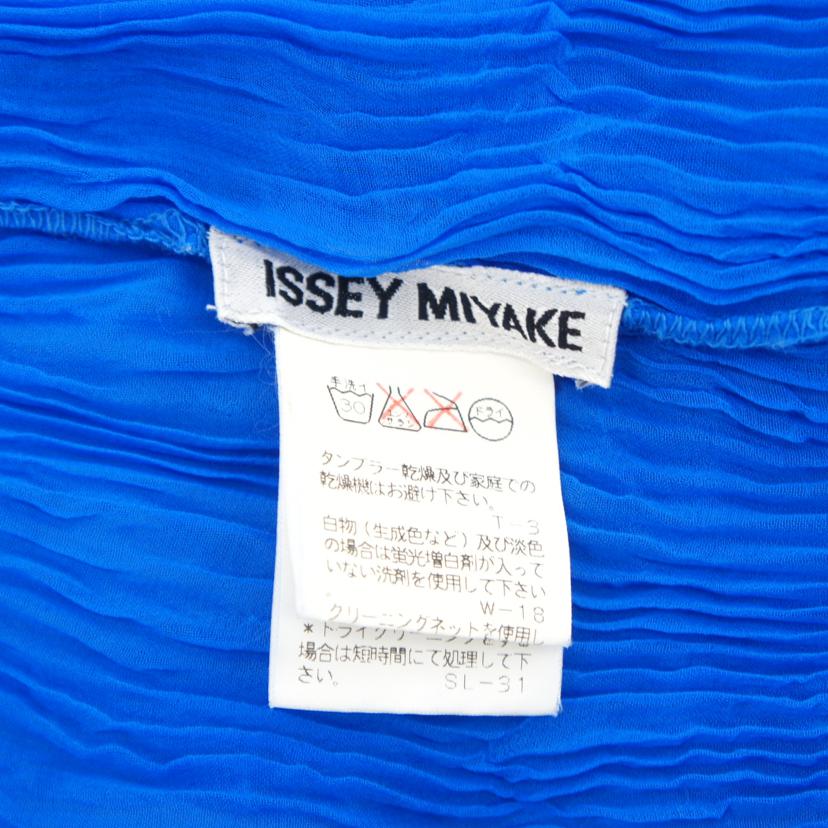 ISSEY MIYAKE イッセイミヤケ/プリーツプリーズハクィネック長袖ブラウス/IM53-FJ916//Aランク/93