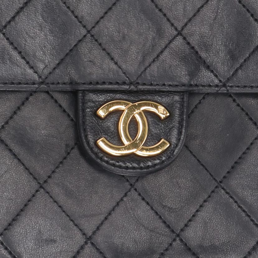 CHANEL/ラムスキン プッシュロック チェーンショルダー//378****/ABランク/85