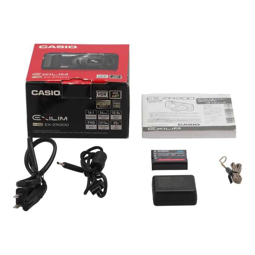 CASIO カシオ /デジタルカメラ(オールド)/HIGH SPEED EXILIM/EX-ZR200//11051649A/Bランク/42